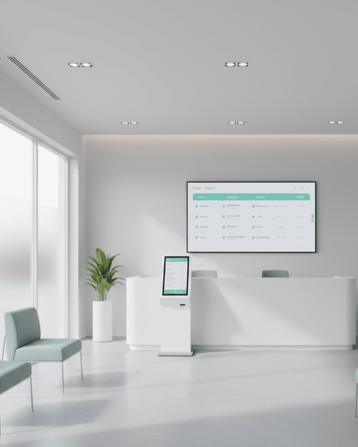 Calm clinic reception